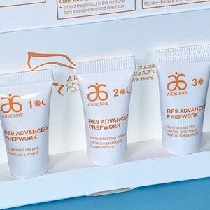 🎀 $14 - Arbonne RE9 Advanced Prepwork 3pc Set Polish, Cream, Soft Focus Veil